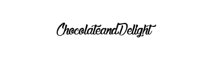 Chocolate and Delight  Free Fonts Download