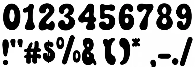 Chocolate and Vanilla 字体 其它煤焦