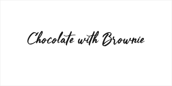 Chocolate with Brownie Logo