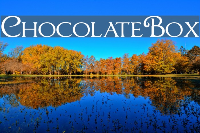 ChocolateBox Fuentes examples