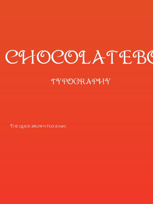 ChocolateBox Poster