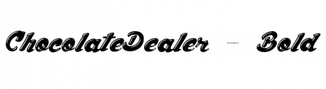 ChocolateDealer-Bold  नि: शुल्क फ़ॉन्ट्स डाउनलोड