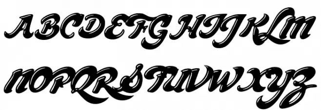 ChocolateDealer-Bold Schriftart Groß
