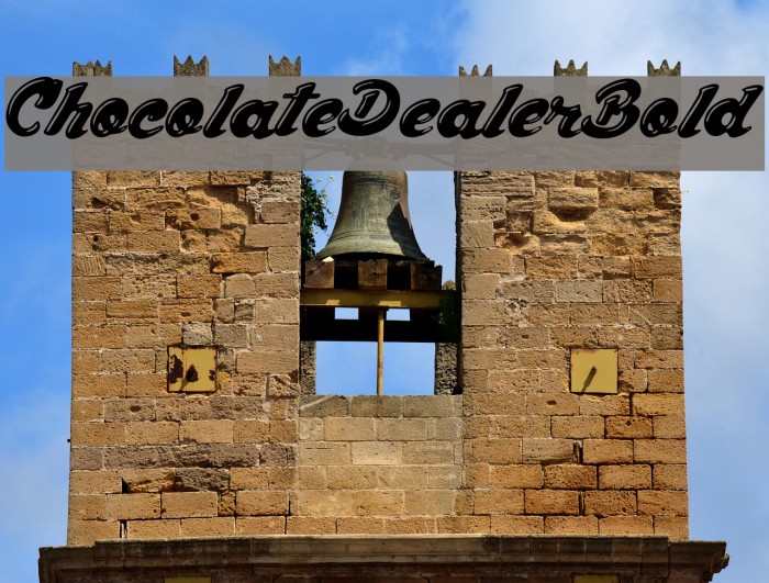 ChocolateDealer-Bold Example 1