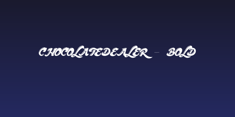 ChocolateDealer-Bold Social Header