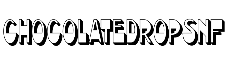 ChocolateDropsNF Font
