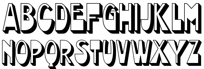 ChocolateDropsNF Font LOWERCASE