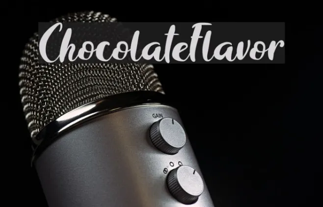 ChocolateFlavor Example 1