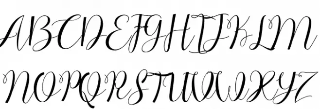 ChocolateMilkyFreePersonal Schriftart Groß