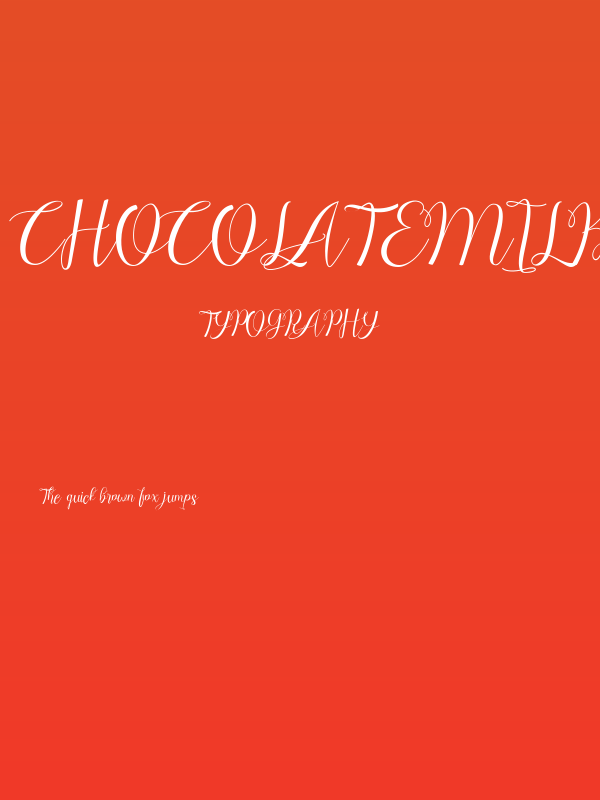ChocolateMilkyFreePersonal Poster