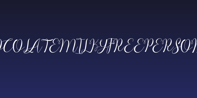 ChocolateMilkyFreePersonal Social Header