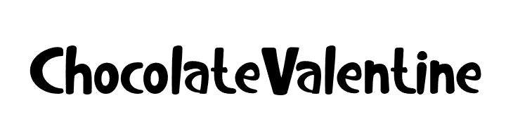 ChocolateValentine  フリーフォントのダウンロード
