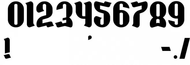 Chocolate__G Font OTHER CHARS