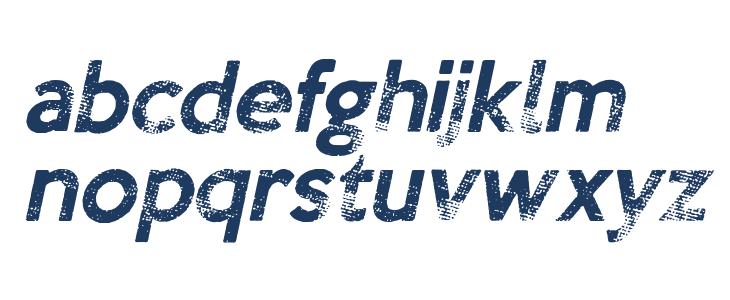 Chocolates Italic Regular Lowercase