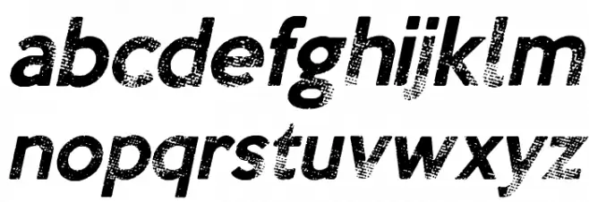 Chocolates Italic Regular 字体 小写