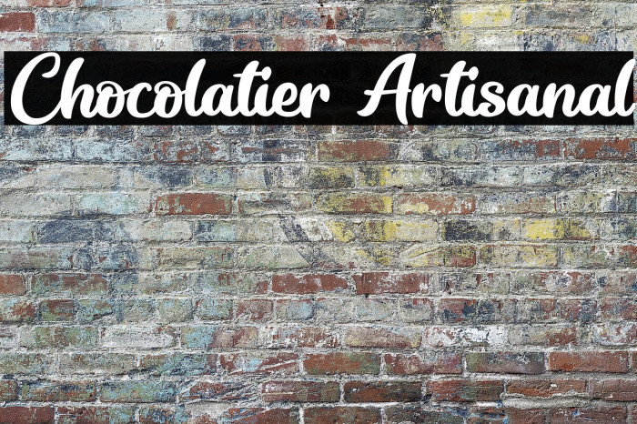Chocolatier Artisanal Example 3