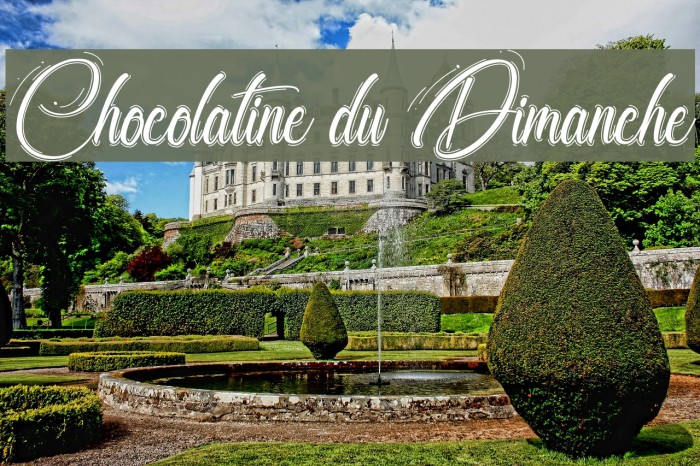 Chocolatine du Dimanche Font examples