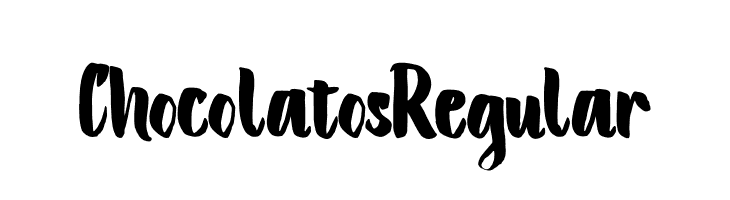 ChocolatosRegular  Frei Schriftart Herunterladen