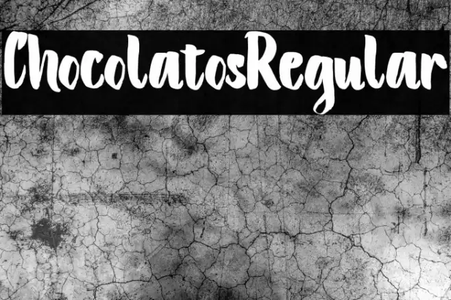 ChocolatosRegular Font examples