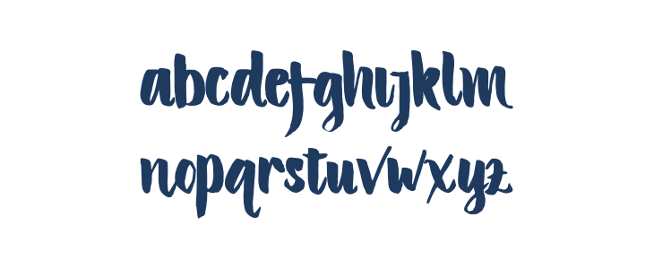 ChocolatosRegular Lowercase