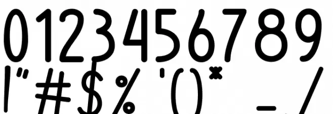 Chocolatte Schriftart Anderer Schreiben