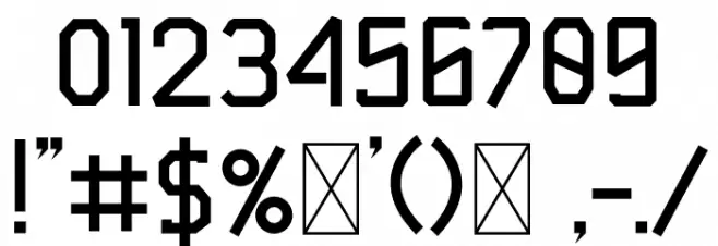 Chocolatte Font OTHER CHARS