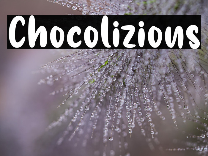 Chocolizious Example 3