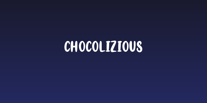 Chocolizious Social Header
