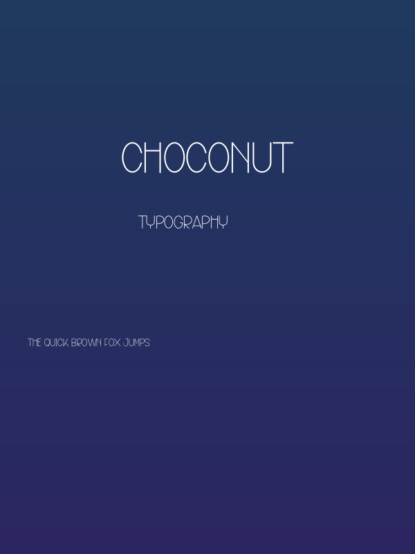 Choconut Poster