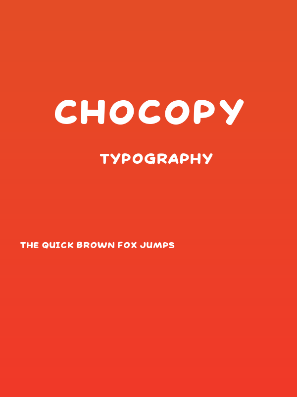 Chocopy Poster