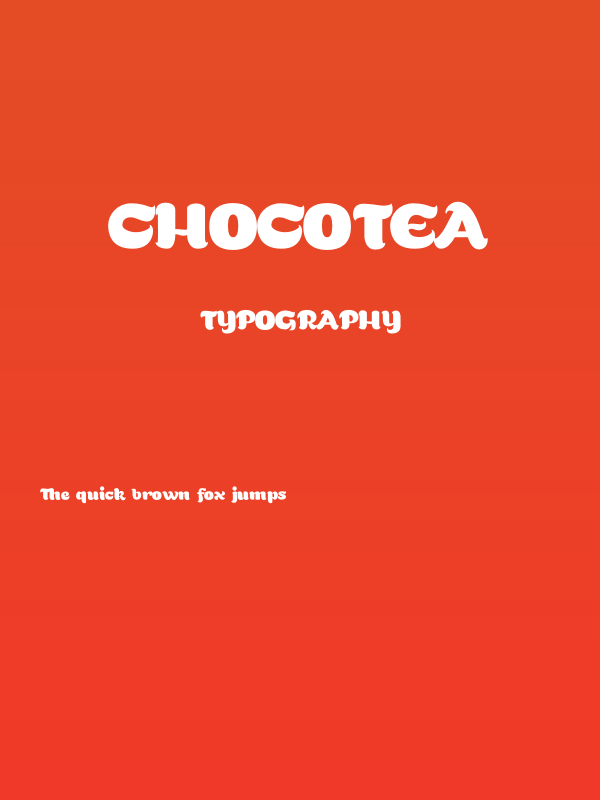 Chocotea Poster