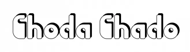 Choda Chado  Free Fonts Download