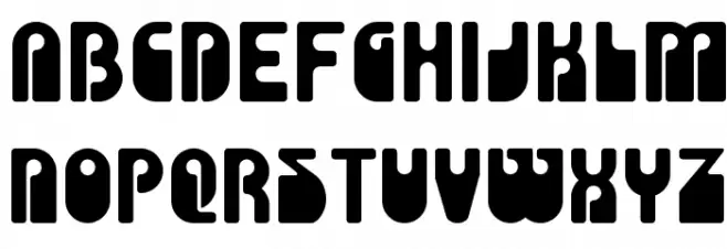 Choda Schriftart Groß