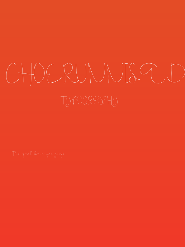 Choerunnisa Demo Poster