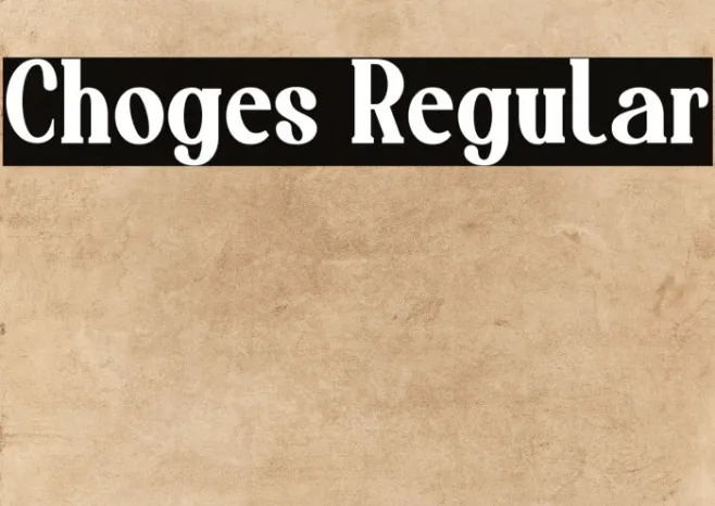 Choges Regular Example 1