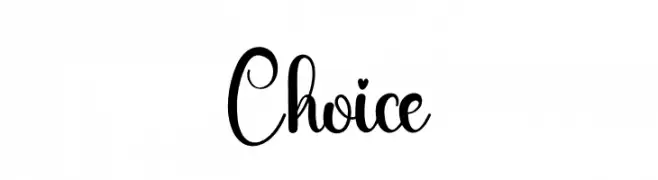 Choice  baixar fontes gratis