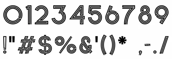 Choir Font OTHER CHARS