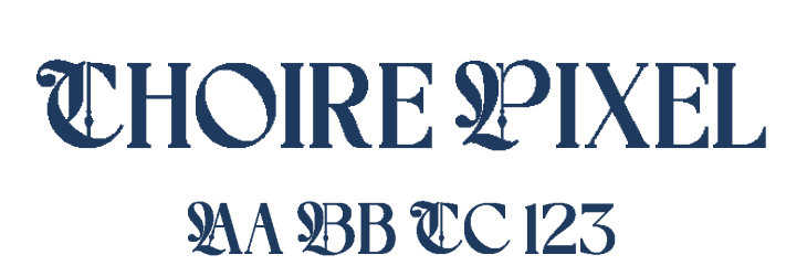 Choire Pixel Font Preview