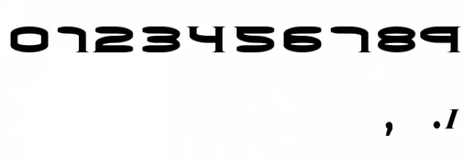 Choker Font OTHER CHARS