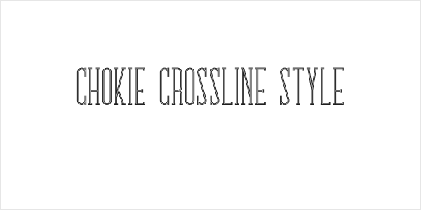 Chokie Crossline Style Logo