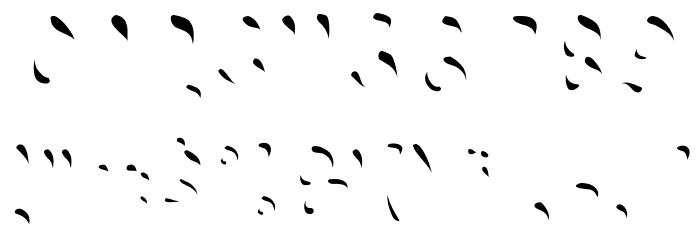Choko Highlight Font OTHER CHARS