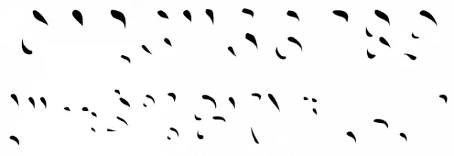 Choko Highlight Font OTHER CHARS