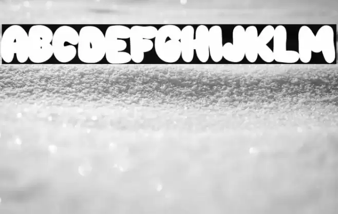 Choko Outline Font examples