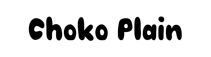 Choko Plain Font