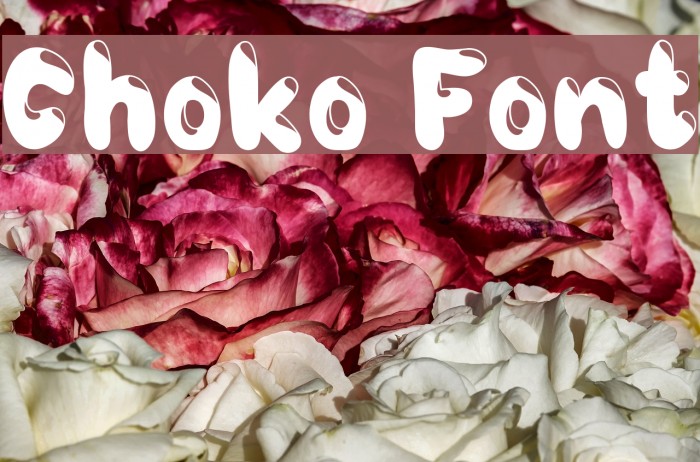 Choko Font examples