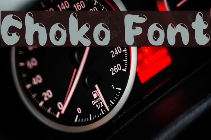 Choko Font examples