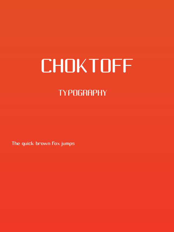 Choktoff Poster