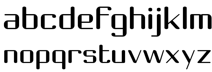 Choktoff Font LOWERCASE