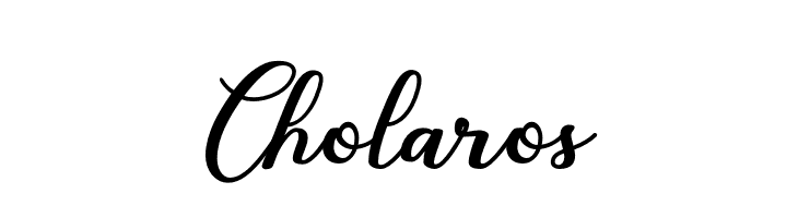 Cholaros  Frei Schriftart Herunterladen