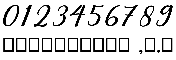Cholaros Font OTHER CHARS